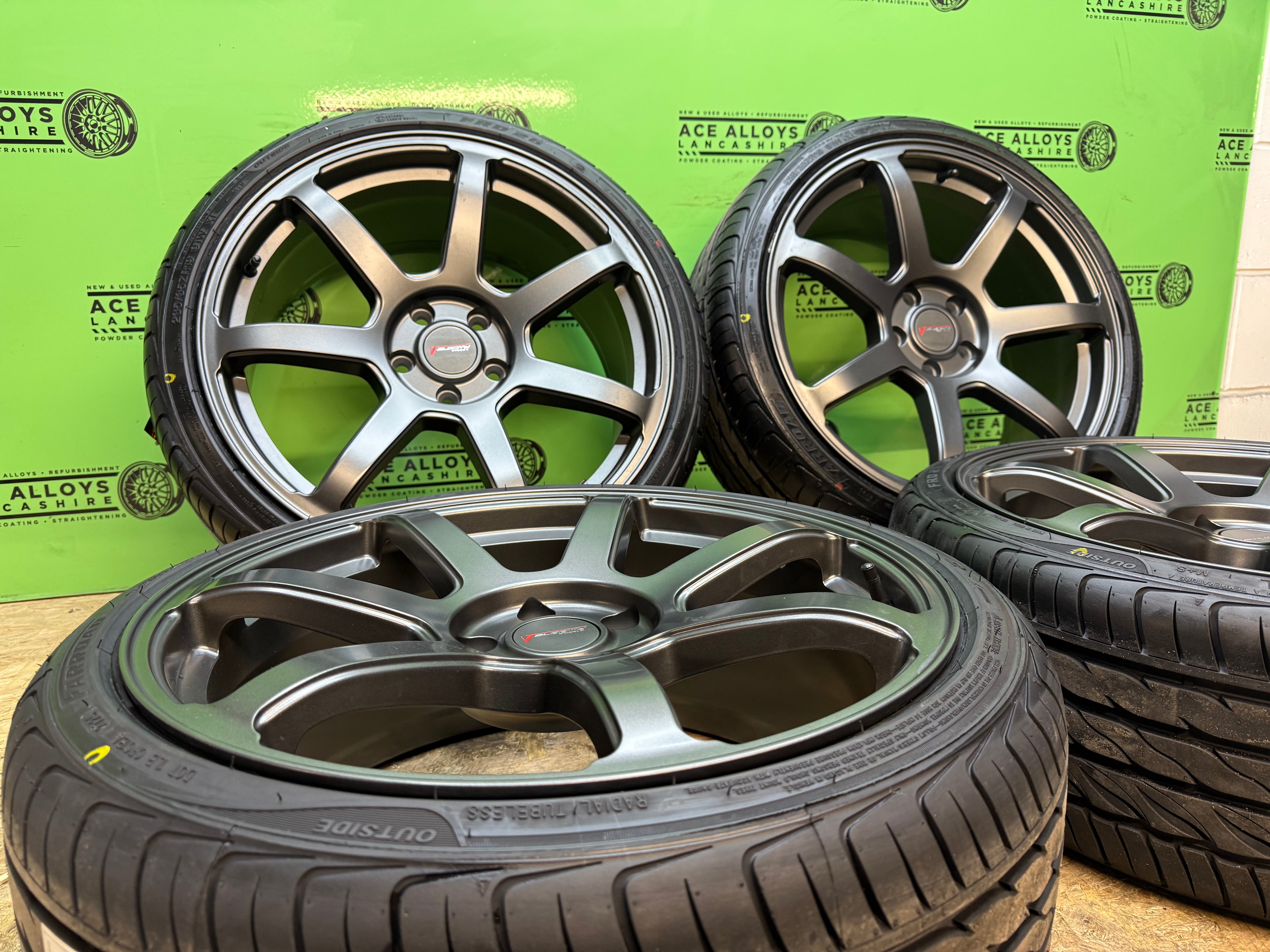 *BRAND NEW* VELOCITY VC5 19” X 8.5J 5x112 ALLOY WHEELS + BRAND NEW TYR ...