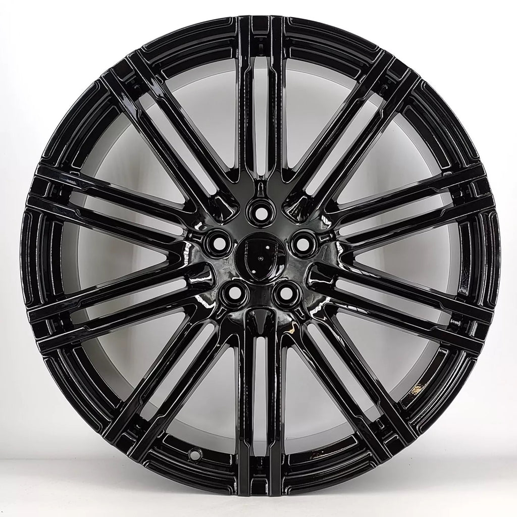 PORSCHE MACAN GTS SPYDER STYLE ALLOY WHEELS - GLOSS BLACK