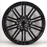 PORSCHE MACAN GTS SPYDER STYLE ALLOY WHEELS - GLOSS BLACK