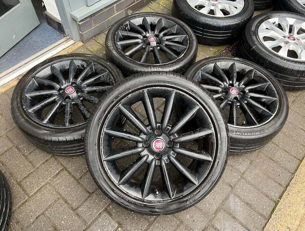 FIAT PUNTO ALLOY WHEELS + TYRES
